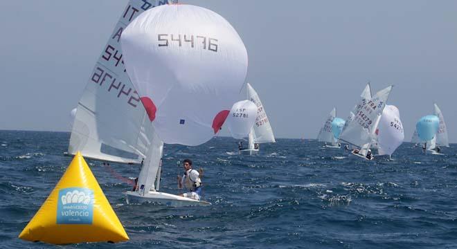 Gianmaria Caiconti and Edoardo Portoraro (ITA) - 2013 420 World Championship 2013, day 1 © Jose Jordan